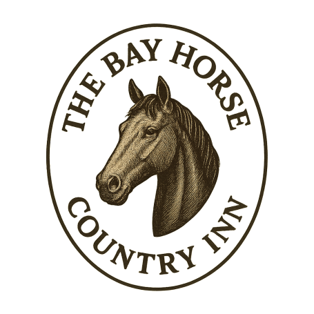 The Bay horse. Logo